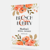 Aquarelle Floral Brunch & Fête des mariées Bubbly (Angle)