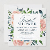 Aquarelle Floral Charm Bridal Douche Invitation (Devant)