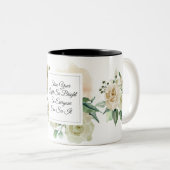 Aquarelle Floral Designer Mug (Devant droit)