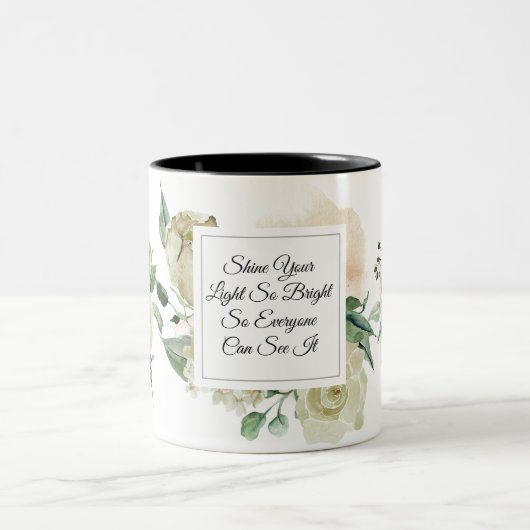 Aquarelle Floral Designer Mug (Centre)