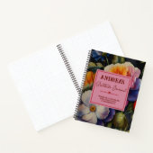 Aquarelle Floral Gratitude Journal Carnet (Intérieur)