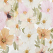 Aquarelle Floral Impression Papier peint texturé (Couture)