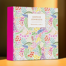 Aquarelle Floral Joli Personnalisé Coloré