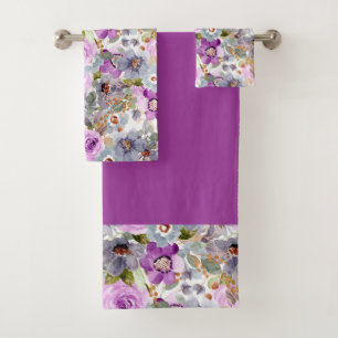 Aquarelle Floral Patal 3 Cercle Classeur