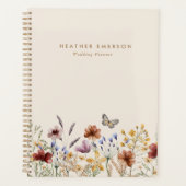 Aquarelle Floral Planner (Devant)