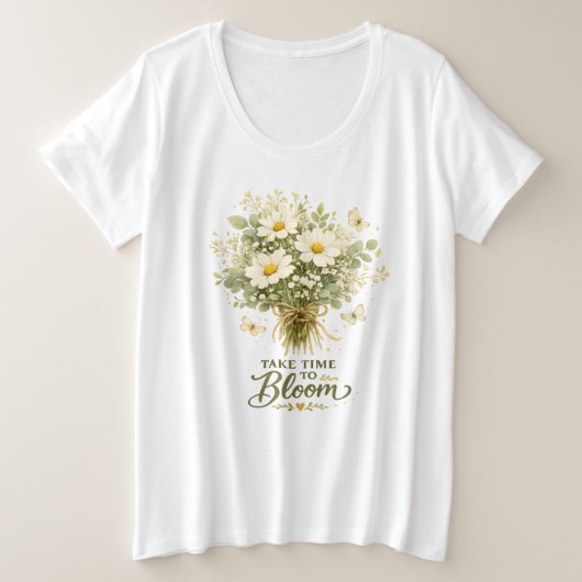 Aquarelle florale botanique (Design devant)