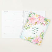 Aquarelle Florale Botanique Rose Lily Blossom (Devant avec enveloppe)