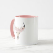 Aquarelle Florale Cerf Mug (Devant gauche)