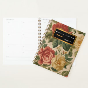 Aquarelle florale Collection Vintage tendance