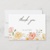 Aquarelle florale de maman à abeille Carte de reme (Devant)