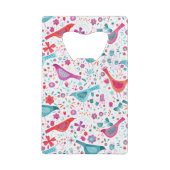 Aquarelle florale des oiseaux (Dos)