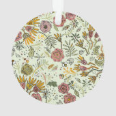 Aquarelle Florale Fleurs d'abeille Élégante Modern (dos)