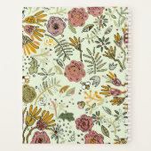 Aquarelle Florale Fleurs d'abeille Élégante Modern (Dos)