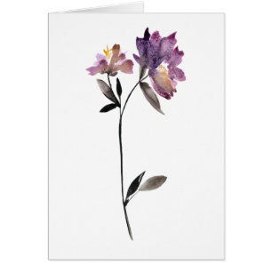 Aquarelle florale III
