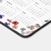 Aquarelle Florale | Marquer la date | Calendrier 2 (Coin)