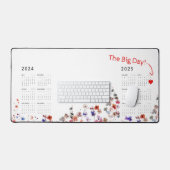 Aquarelle Florale | Marquer la date | Calendrier 2 (Clavier et souris)