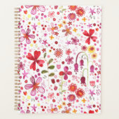 Aquarelle Florale Motif moderne (Devant)