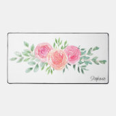 Aquarelle florale personnalisée (Recto)