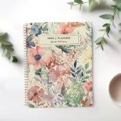 Aquarelle florale personnalisée