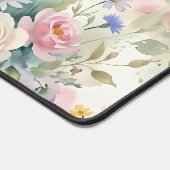 Aquarelle florale rose nacrée (Coin)