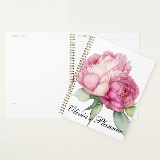 Aquarelle florale rose pis rose roses roses (Devant avec enveloppe)
