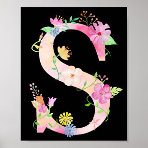 Aquarelle Florale S Poster