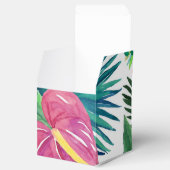 Aquarelle florale tropicale Imprimer Ballotins (Ouvert)