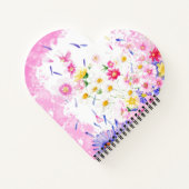 aquarelle foi espoir amour carnet (Dos)