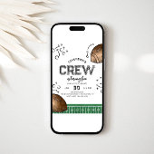 Aquarelle Football Invitation Anniversaire