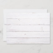 Aquarelle Forêt Animaux Genre Reveillez Invitation (Dos)