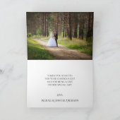 Aquarelle Forêt forestière Merci photo (Intérieur)