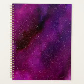 Aquarelle Galaxies rose violet (Devant)