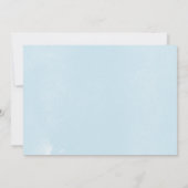 Aquarelle géométrique Enregistrer la carte de date (Dos)