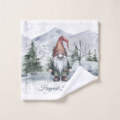 Aquarelle Gnome (Gant de toilette)