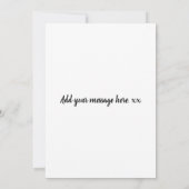 Aquarelle Graduation Moderne Carte fille tendance (Dos)