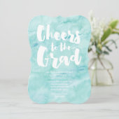 Aquarelle graduée | Invitation à l'obtention du di (Debout devant)