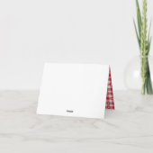 Aquarelle Grange Animaux Baby shower Merci Note (Dos)