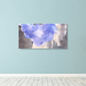 Aquarelle Gris pourpre toile étirée (Insitu (Plancher de Bois))