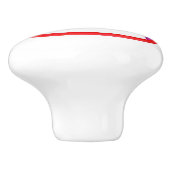 Aquarelle gris violet rouge rocking bouton (Côté)