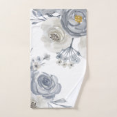 Aquarelle grise blanche (Serviette à main)