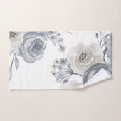 Aquarelle grise blanche (Serviette à main)