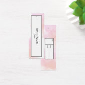 Aquarelle Hang tag | Noir blanc (Bureau)