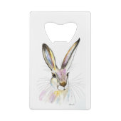 Aquarelle Hare de Pâques Lapin Animal Rustique Mou (Dos)