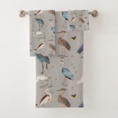 Aquarelle Heron Bird Egret Nature Motif (En situation)