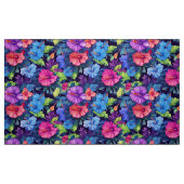 Aquarelle Hibiscus (Dark IV) Tissu (Fat Quarter)
