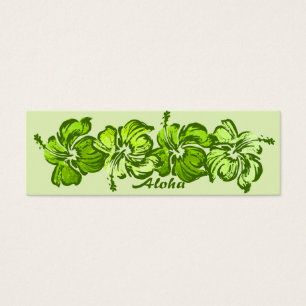 Aquarelle Hibiscus Enregistrer la date Signet