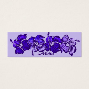 Aquarelle Hibiscus Enregistrer la date Signet