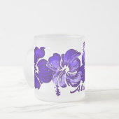 Aquarelle Hibiscus Mug (Devant gauche)