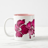 Aquarelle Hibiscus Mug (Gauche)