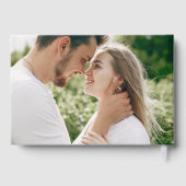 Aquarelle hiver Floral Garland Mariage photo (Verso)